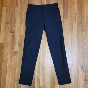 Lululemon Commission Pant Slim *Warpstreme 30" Black M5439S
